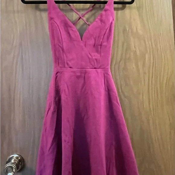 lulus believe in love skater dress Sexy Red Dress - Backless Dress - Backless Skater Dress
